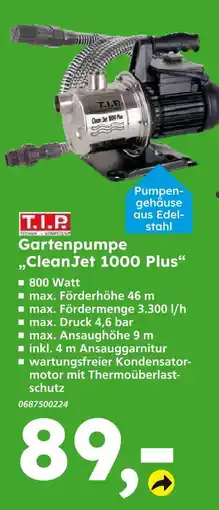 Globus Baumarkt T.i.p. cleanjet 1000 plus Angebot