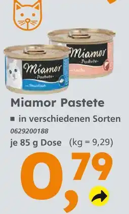 Globus Baumarkt Miamor pastete Angebot