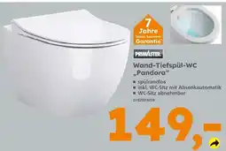 Globus Baumarkt Primaster wand-tiefspül-wc „pandora“ Angebot