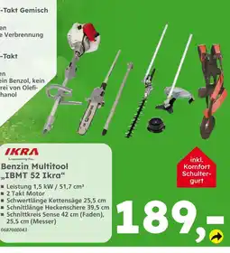 Globus Baumarkt Ikra benzin multitool ibmt 52 ikra Angebot