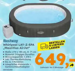 Globus Baumarkt Bestway whirlpool lay-z-spa mauritius airjet Angebot