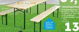 Globus Baumarkt Festzeltgarnitur Angebot
