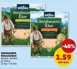 PENNY Bergader käsescheiben Angebot