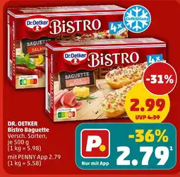 PENNY Dr. oetker bistro baguette Angebot