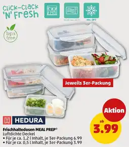 PENNY Hedura frischhaltedosen meal prep für je ca. 1,2 l inhalt Angebot