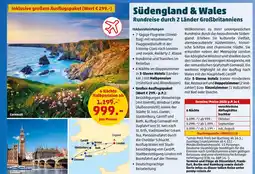 PENNY Südengland & wales rundreise Angebot