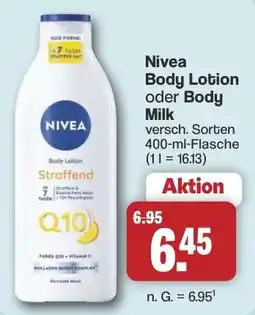 Famila Nord West Nivea Body Lotion oder Body Milk Angebot