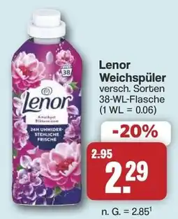 Famila Nord West Lenor Weichspüler Angebot