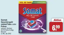 Famila Nord West Somat Geschirrspülmittel-Tabs oder Pulver Angebot
