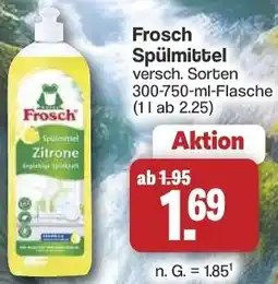 Famila Nord West Frosch Spülmittel Angebot