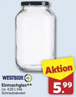 Famila Nord West WESTSIDE Einmachglas Angebot