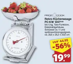 Famila Nord West PROFI COOK Retro-Küchenwaage PC-KW 1247 Angebot