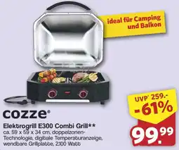 Famila Nord West cozze Elektrogrill E300 Combi Grill Angebot