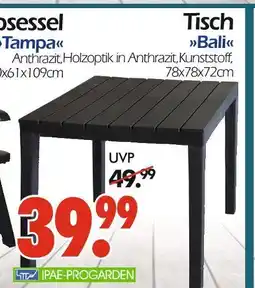 Wreesmann Ipae-progarden tisch bali Angebot