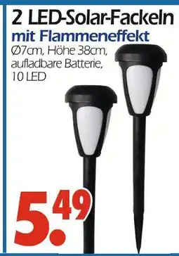 Wreesmann Led-solar-fackeln Angebot
