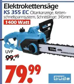 Wreesmann Güde elektrokettensäge ks 355 ec Angebot