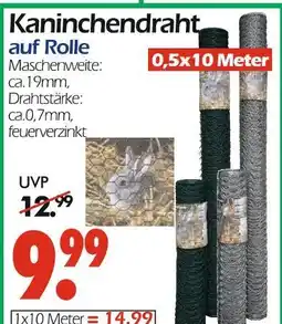 Wreesmann Kaninchendraht auf rolle Angebot