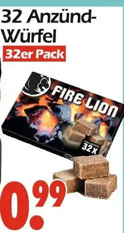 Wreesmann Fire lion anzünd-würfel Angebot