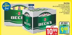 E-Center Beck's bier Angebot