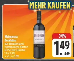 E-Center Weingenuss dornfelder Angebot