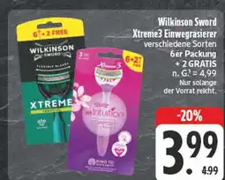 E-Center Wilkinson sword xtreme3 einwegrasierer Angebot
