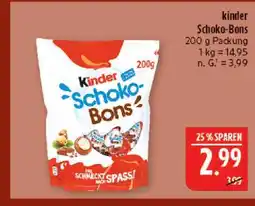 Marktkauf Kinder schoko-bons Angebot