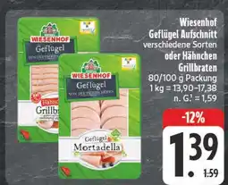 Edeka Wiesenhof geflügel aufschnitt Angebot