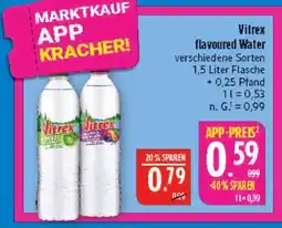 Marktkauf Vitrex flavoured water Angebot