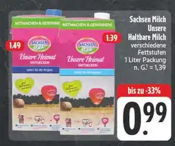 Edeka Sachsen milch unsere heimat haltbare milch Angebot