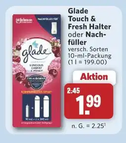 Combi Glade touch & fresh halter Angebot