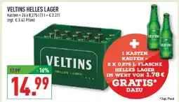 Marktkauf Veltins helles lager Angebot