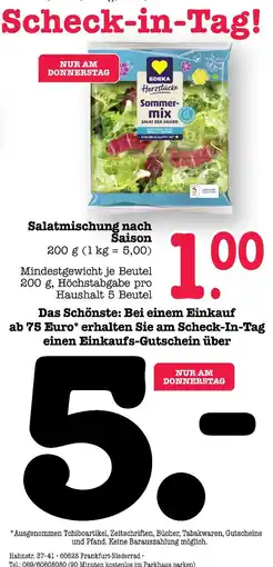 E-Center Edeka herzstücke sommermix salat der saison Angebot