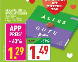 Marktkauf Milka pralinés Angebot