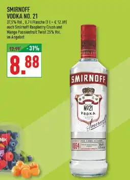 Marktkauf Smirnoff vodka no. 21 Angebot