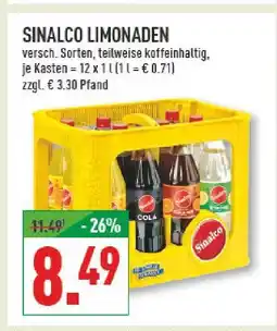 Marktkauf Sinalco limonaden Angebot