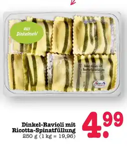 E-Center Check-in dinkel-ravioli mit ricotta-spinatfüllung Angebot