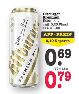 E-Center Bitburger premium pils Angebot