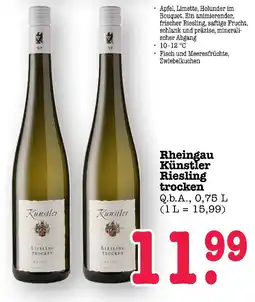 E-Center Künstler rheingau künstler riesling trocken Angebot