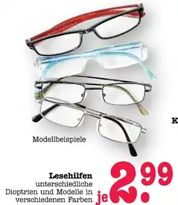 E-Center Lesehilfen Angebot