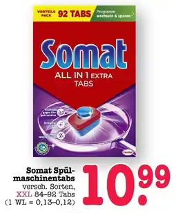 E-Center Somat spülmaschinentabs Angebot