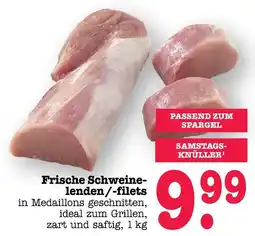 E-Center Frische schweinelenden/-filets Angebot