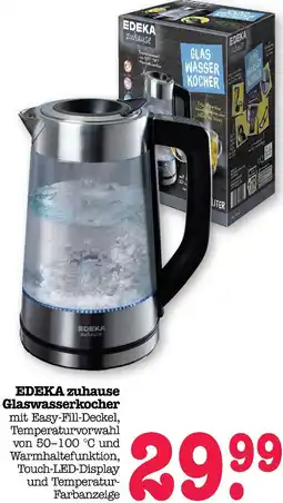 E-Center Edeka zuhause glaswasserkocher Angebot