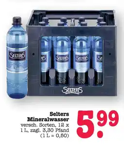E-Center Selters mineralwasser Angebot