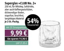 E-Center Superglas club no. 2 Angebot