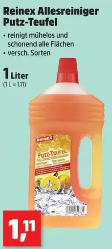 Thomas Philipps Reinex allesreiniger putz-teufel Angebot