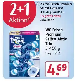 Rossmann Wc frisch premium selbst aktiv trio Angebot