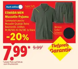 Lidl Esmara men musselin-pyjama Angebot