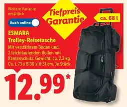 Lidl Esmara trolley-reisetasche Angebot
