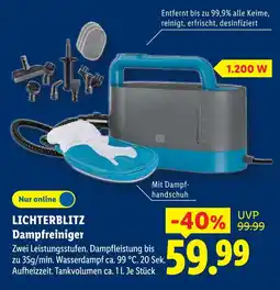 Lidl Lichterblitz dampfreiniger Angebot