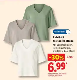 Lidl Esmara musselin-bluse Angebot